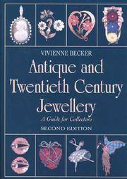 image of Antique and Twentieth Century Jewellery: A Guide for Collectors
