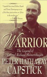 image of Warrior: The Legend Of Colonel Richard Meinertzhagen