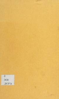 BERGSON AND HIS INFLUENCE A Reassessment