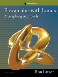 Precalculus With Limits (ISBN: 9781285867717)