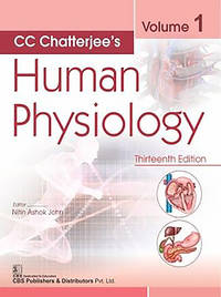 C C CHATTERJEES HUMAN PHYSIOLOGY 13ED VOL 1 (PB 2022)