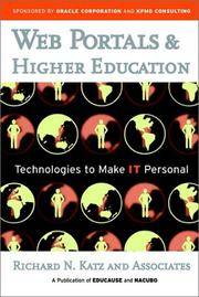 Web Portals and Higher Education: Technologies to Make It Personal