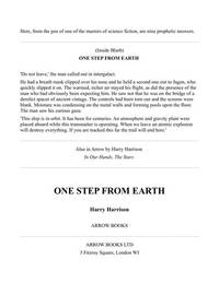 image of One Step from Earth