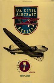 Us Civil Aircraft Series, Vol 7