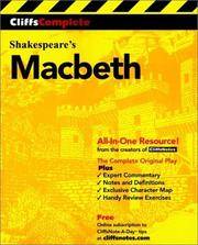 image of CliffsComplete Macbeth