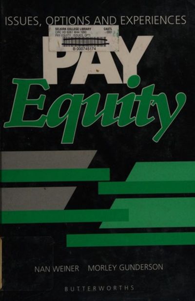 BIBLIO Pay Equity Issues Options And Experiences By Nan Weiner biblio-pay-equity-issues-options-and-experiences-by-nan-weiner