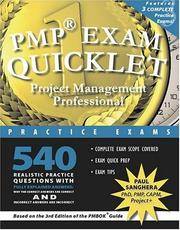 PMP Exam Quicklet: Project Management Professional Practice Exams