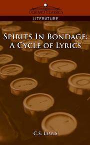 cover of Spirits in Bondage: A Cycle of Lyrics