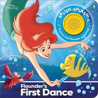Disney Princess Little Mermaid Ariel - Flounder's First Dance! Sound Book - PI Kids...