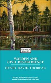 WALDEN AND CIVIL DISOBEDIENCE by HENRY DAVID - Paperback - from indianaabooks (SKU: 9780743487726IBD)