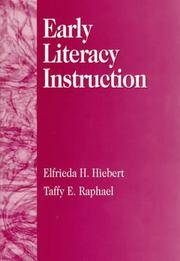 EARLY LITERACY INSTRUCTION (The Harcourt Brace Literacy Series)