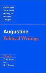 Augustine: Political Writings (Cambridge Texts in the History of Political Thought)