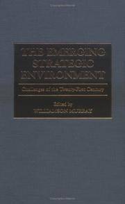 cover of The Emerging Strategic Environment