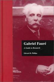 GABRIEL FAURE A Guide to Research