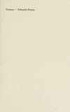 Tremor; Selected Poems