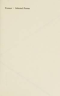 Tremor; Selected Poems
