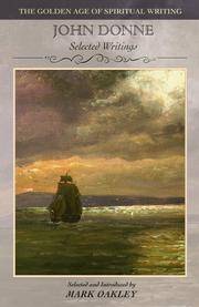 John Donne: Verse and Prose (The Golden Age of Spiritual Writing)