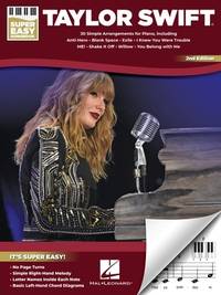 Taylor Swift Super Easy Songbook, 2nd Edition | Beginner Piano Sheet Music Book with 30...