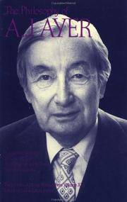 The Philosophy of A. J. Ayer, Volume 21 (Library of Living Philosophers)