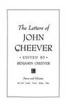 Letters of John Cheever