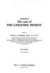 Cowdry&#039;s the Care of the Geriatric Patient by Cowdry, Edmund Vincent, Steinberg, Franz U