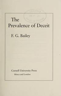 Prevalence of Deceit by Bailey, F.G - 1991