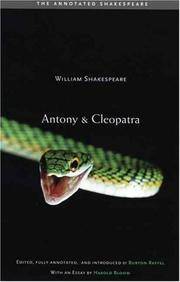 Antony and Cleopatra (The Annotated Shakespeare) by William Shakespeare