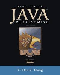 Introduction To Java Programming (ISBN: 9780132923736)