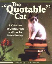 the quotable cat by crimmins c e the quotable