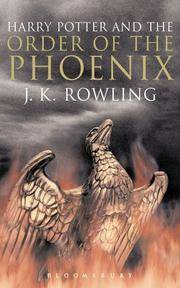 Harry Potter 5 and the Order of the Phoenix. Adult Edition by J.K. ROWLING