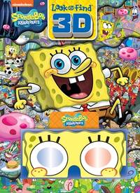 Nickelodeon SpongeBob SquarePants - 3D Look and Find Activity Book! - 3D Glasses Included! - PI Kids