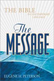 cover of The Message: The Bible in Contemporary Language
