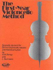 BENOY y BURROWES - The First Year Cello Method para Violoncello