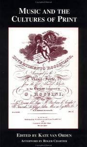 Music and the culutres of Print