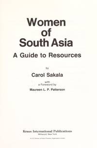 Women of South Asia: A Guide to Resources