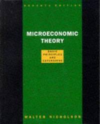 image of Microeconomic Theory: Basic Principles and Extensions (The Dryden Press series in economics)