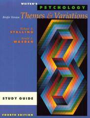 image of Psychology : Themes and Variations