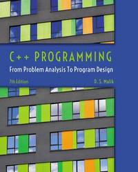 C++ Programming (ISBN: 9781285852744)