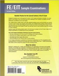 FE/EIT Sample Examinations, 2nd Ed