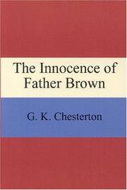 The Innocence of Father Brown by G. K. Chesterton - 2001-08