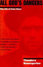 cover of All God's Dangers: The Life of Nate Shaw