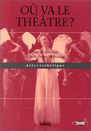 Où Va Le Théâtre?