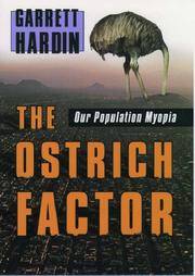 cover of The Ostrich Factor: Our Population Myopia