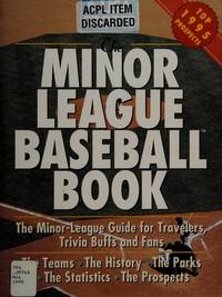 U. S. A. Sports Minor League Baseball Book : The First and Only Minor League Guide for Travelers,...