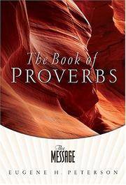 cover of The Message: The Book of Proverbs