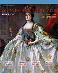 WESTERN HERITAGE:SINCE 1300 AP [Hardcover] Ozment, Turner, Frank Kagan