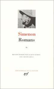 Simenon Romans, tome 2