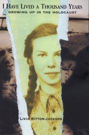 cover of I Have Lived a Thousand Years