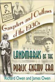 Gangsters and Outlaws of the 1930's