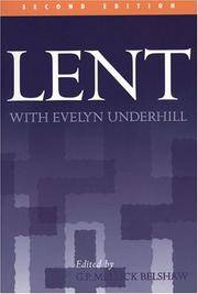 Lent with Evelyn Underhill.